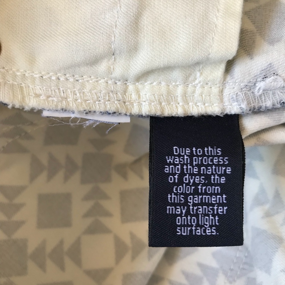 J. Crew Geometric Print Toothpick Ankle Jeans - Picture 8 of 8